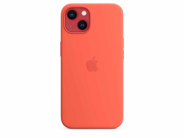 Калъфи Apple iPhone 13 Silicone Case with MagSafe - Nectarine (Seasonal Spring 2022)