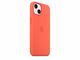 Калъфи Apple iPhone 13 Silicone Case with MagSafe - Nectarine (Seasonal Spring 2022)