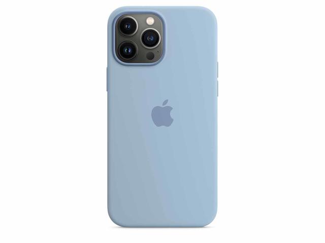 Калъфи Apple iPhone 13 Pro Max Silicone Case with MagSafe - Blue Fog (Seasonal Spring 2022)