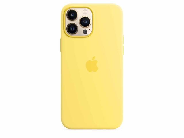 Калъфи Apple iPhone 13 Pro Max Silicone Case with MagSafe - Lemon Zest (Seasonal Spring 2022)