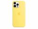 Калъфи Apple iPhone 13 Pro Max Silicone Case with MagSafe - Lemon Zest (Seasonal Spring 2022)