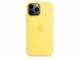 Калъфи Apple iPhone 13 Pro Max Silicone Case with MagSafe - Lemon Zest (Seasonal Spring 2022)