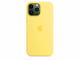 Калъфи Apple iPhone 13 Pro Max Silicone Case with MagSafe - Lemon Zest (Seasonal Spring 2022)