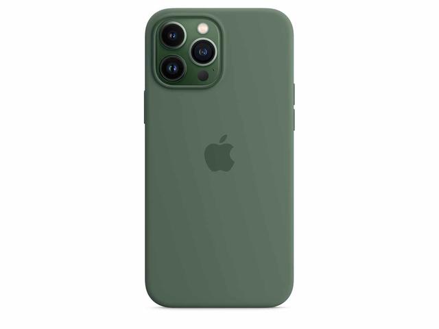Калъфи Apple iPhone 13 Pro Max Silicone Case with MagSafe - Eucalyptus (Seasonal Spring 2022)