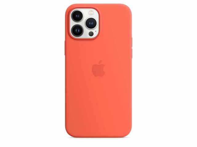 Калъфи Apple iPhone 13 Pro Max Silicone Case with MagSafe - Nectarine (Seasonal Spring 2022)