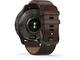 Смарт часовници Garmin Venu 2 Plus Slate brown Leather Strap