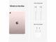 Таблети Apple iPad Air 5 (2022) Wi-Fi 256GB - Pink