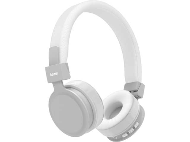 Слушалки Hama "Freedom Lit", бели