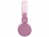 Слушалки Hama "Freedom Lit", розови