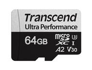 Карти памет Transcend 64GB 340S UHS-I microSDXC Card