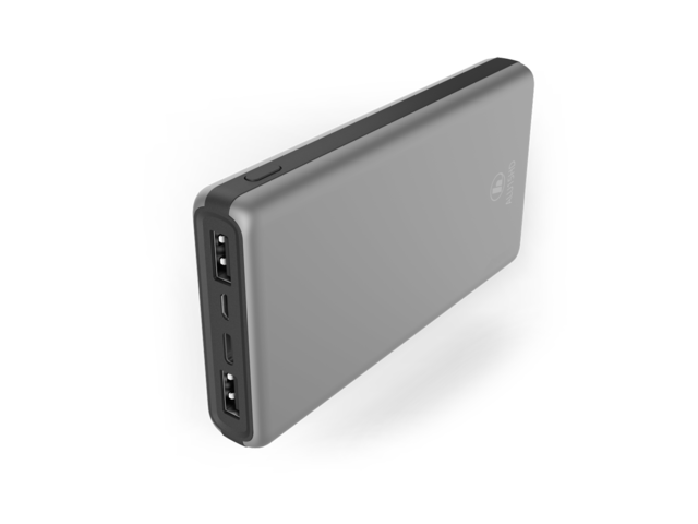 Външни батерии Hama "ALU15HD" Power Pack, 15000 mAh, silver