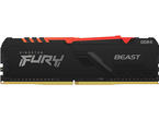 Оперативна памет 8GB DDR4 3200 MT/s Kingston FURY BEAST RGB Black