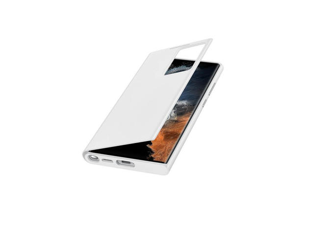 Калъфи Samsung Galaxy S22 Ultra S908 Smart Clear View Cover, White