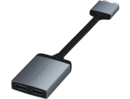 USB Хъб Satechi Type-C Dual HDMI Adapter - Space Grey