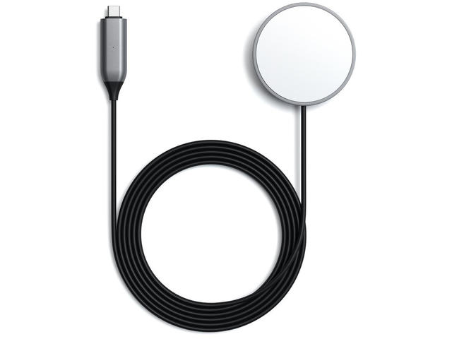 Зарядни устройства Satechi Magnetic Wireless Charging Cable - Space Grey