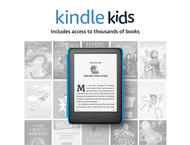 E-reader Amazon Kindle Kids Edition 2020, черен със син калъф