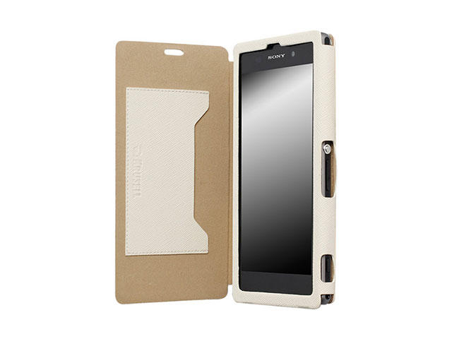 Калъфи Krusell Malmo Flip cover - кожен калъф, тип портфейл