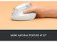 Мишки Logitech Lift Vertical Ergonomic Mouse, White/Pale grey