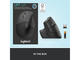 Мишки Logitech Lift Left Vertical Ergonomic Mouse, Graphite