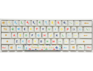 Клавиатури Ducky x SOU SOU One 2 Mini White RGB, Cherry MX Black