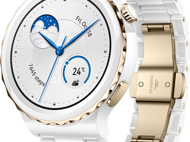 Смарт часовници Huawei Watch GT 3 Pro 43mm - Ceramic Strap