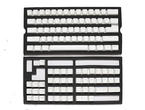 Джаджи Ducky Pudding White 108-Keycap Set PBT Double-Shot US Layout