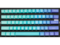 Джаджи Ducky Azure, 108-Keycap Set ABS, Double-Shot, US Layout