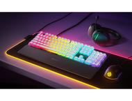 Джаджи Steelseries PrismCaps PBT Doubleshot 104-Keycap White US-Layout