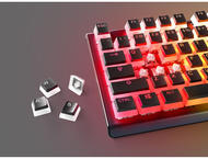 Джаджи Steelseries PrismCaps PBT Doubleshot 104-Keycap Black US-Layout