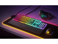 Джаджи Steelseries PrismCaps PBT Doubleshot 104-Keycap Black US-Layout