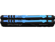 Оперативна памет 32GB (2x16GB) DDR4 3200 MT/s Kingston FURY BEAST RGB Black