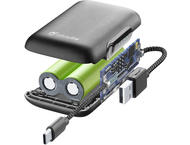 Външни батерии Cellular line батерия с вграден USB-C, 5000mAh