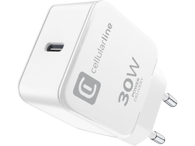 Зарядни устройства Cellular line The One PD 220V USB-C 30W