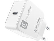 Зарядни устройства Cellular line зарядно за Samsung 220V USB-C 15W, бяло