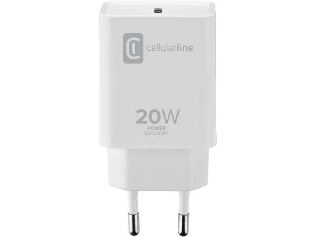 Зарядни устройства Cellular line Power Delivery USB-C, 20W