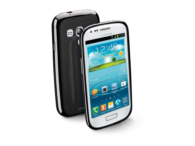 Калъфи Cellular line Shocking за Samsung Galaxy I8190 S3 mini, черен