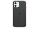 Калъфи Apple iPhone 12/12 Pro Leather Case with MagSafe - Black