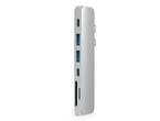 USB Хъб Satechi Aluminium TYPE-C PRO Hub Silver