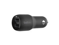 Зарядни устройства Belkin BOOST↑CHARGE™ Dual USB-A Car Charger 24W