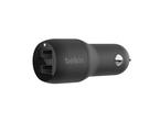 Зарядни устройства Belkin BOOST↑CHARGE™ Dual USB-A Car Charger 24W