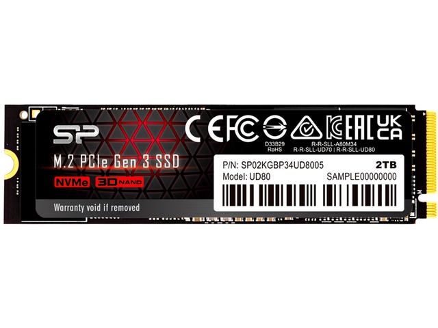 SSD 2TB Silicon Power UD80 M.2 NVMe
