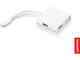 USB Хъб Lenovo USB-C 3-in-1 Travel Hub