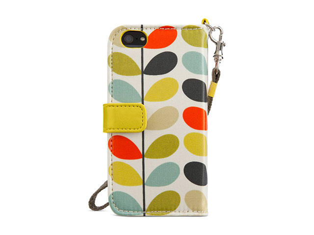 Калъфи Orla Kiely Multi Stem Wallet калъф за iPhone 5/5S