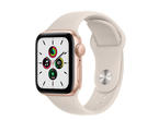 Смарт часовници Apple Watch SE (v2) GPS Cellular, 40mm Gold Aluminium Case with Starlight Sport Band - Regular