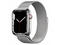 Смарт часовници Apple Watch S7 GPS Cellular, 41mm Silver Stainless Steel Case with Silver Milanese Loop