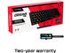 Клавиатури HyperX Alloy Origins 65, HyperX Aqua суичове, в черно