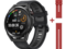Смарт часовници Huawei GT Runner + Huawei Vermilion Red Fluoroelastomer Strap 22mm