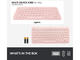 Клавиатури Logitech K380 Multi-Device Bluetooth Keyboard for Mac- Intl - Rose