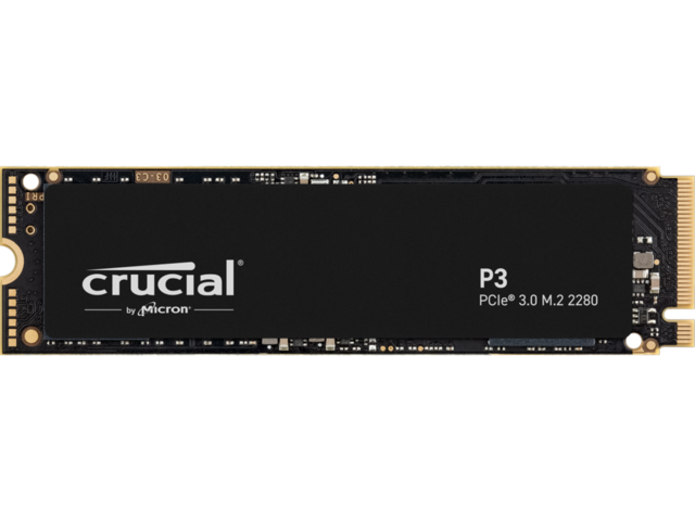 SSD 1TB Crucial P3 M.2 NVMe