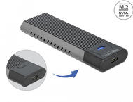 Джаджи Delock 42638 комбинирана кутийка за M.2 NVMe PCIe или SATA SSD